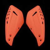 Maxbell 1 Pair Motor Handlebar Hand Brush Guards Protector Hand Guards Orange - Aladdin Shoppers