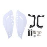 Maxbell 1 Pair Motor Handlebar Hand Brush Guards Protector Hand Guards White - Aladdin Shoppers