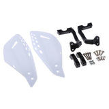 Maxbell 1 Pair Motor Handlebar Hand Brush Guards Protector Hand Guards White - Aladdin Shoppers