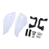 Maxbell 1 Pair Motor Handlebar Hand Brush Guards Protector Hand Guards White - Aladdin Shoppers