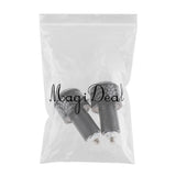 Maxbell 1 Pair Motorcycle Handlebar End Cap Plugs Universal for 22mm Hand Bar Black - Aladdin Shoppers