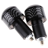 Maxbell 1 Pair Motorcycle Handlebar End Cap Plugs Universal for 22mm Hand Bar Black - Aladdin Shoppers