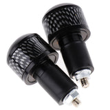 Maxbell 1 Pair Motorcycle Handlebar End Cap Plugs Universal for 22mm Hand Bar Black - Aladdin Shoppers