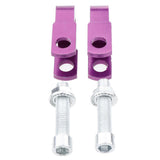 Maxbell 1 Pair Motorcycle Thicken Pad Shock Absorbers for Height Extension Purple - Aladdin Shoppers