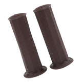 Maxbell 1 Pair Rubber Motorcycle Motorbike Hand Grips 22mm 7/8" Handlebars Brown - Aladdin Shoppers