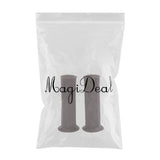 Maxbell 1 Pair Rubber Motorcycle Motorbike Hand Grips 22mm 7/8" Handlebars Brown - Aladdin Shoppers
