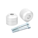 Maxbell 1 Pair Silver Motorcycle handle riser adapter for BMW F650/F700/F800GS 13-17 - Aladdin Shoppers