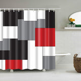 Maxbell 1 Pc Bathroom Digital Printing Polyester Shower Curtain 180x180 cm B1211 - Aladdin Shoppers