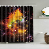 Maxbell 1 Pc Bathroom Digital Printing Polyester Shower Curtain 180x180 cm B1216 - Aladdin Shoppers