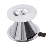 Maxbell 1 Pc Coffee Filter Stainless Steel Pour Over Cone Dripper Reusable 11.5cm B - Aladdin Shoppers