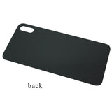 Maxbell 1 Piece Case Tempered Glass Protector Back Cover white - Aladdin Shoppers