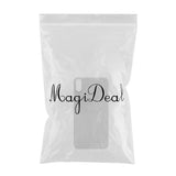 Maxbell 1 Piece Case Tempered Glass Protector Back Cover white - Aladdin Shoppers