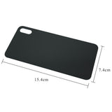 Maxbell 1 Piece Case Tempered Glass Protector Back Cover white - Aladdin Shoppers