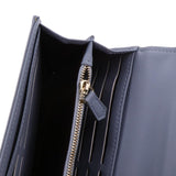 Maxbell 1 Piece Korea style Leather Clasp handbag Wallet For Women Ladies Blue - Aladdin Shoppers