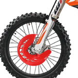 Maxbell 1 Piece Motorcycle Front Disc Brake Cover for 125 150 250 300 450 Red - Aladdin Shoppers