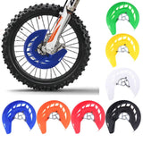 Maxbell 1 Piece Motorcycle Front Disc Brake Cover for 125 150 250 300 450 White - Aladdin Shoppers