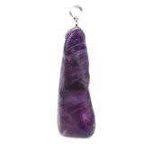 Maxbell 1 Piece Natural Amethyst Crystal Stone Pendant Handmade Reiki Lucky Necklace Pendant Woman Gift - Aladdin Shoppers