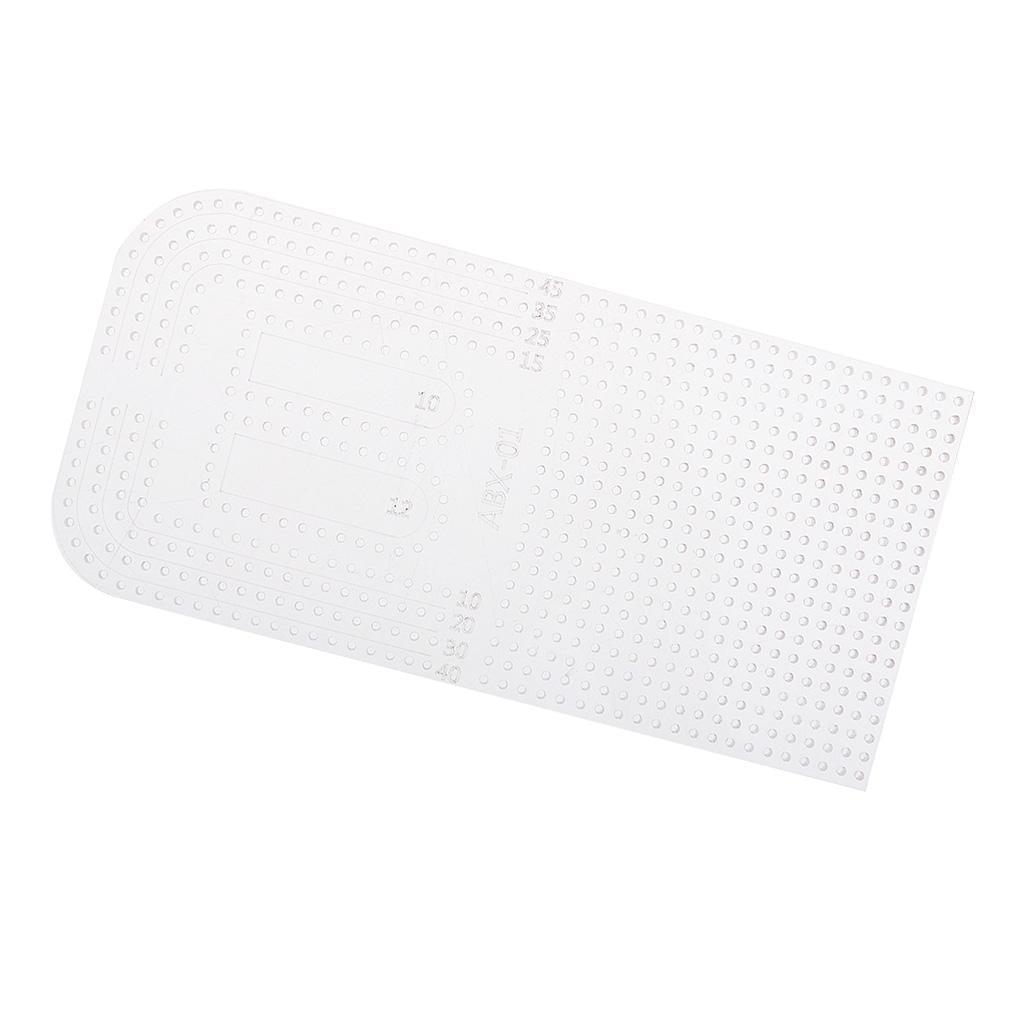 Maxbell 1 Piece Useful DIY Leather Tool Circle Corner Template for Leathercraft Supplies - Aladdin Shoppers