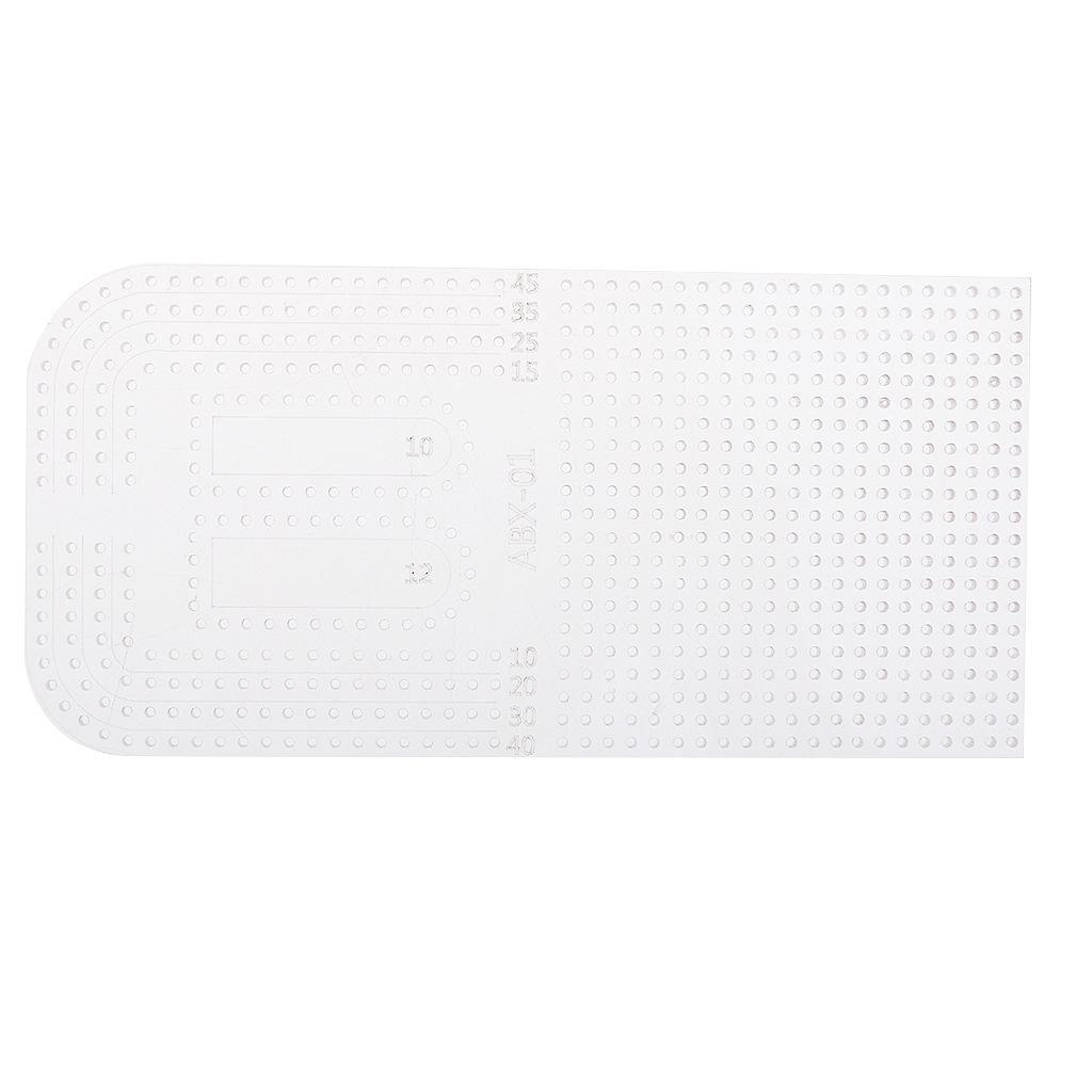 Maxbell 1 Piece Useful DIY Leather Tool Circle Corner Template for Leathercraft Supplies - Aladdin Shoppers