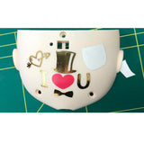Maxbell 1 Sheet Doll Skull Body Decal Stickers Pattern for 1/6 Blythe Dolls DIY G - Aladdin Shoppers