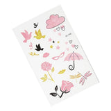 Maxbell 1 Sheet Doll Skull Body Decal Stickers Pattern for 1/6 Blythe Dolls DIY G - Aladdin Shoppers