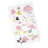 Maxbell 1 Sheet Doll Skull Body Decal Stickers Pattern for 1/6 Blythe Dolls DIY G - Aladdin Shoppers