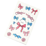 Maxbell 1 Sheet Doll Skull Body Decal Stickers Pattern for 1/6 Blythe Dolls DIY H - Aladdin Shoppers