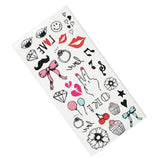Maxbell 1 Sheet Doll Skull Body Decal Stickers Pattern for 1/6 Blythe Dolls DIY I - Aladdin Shoppers