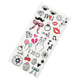 Maxbell 1 Sheet Doll Skull Body Decal Stickers Pattern for 1/6 Blythe Dolls DIY I - Aladdin Shoppers