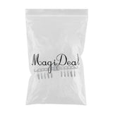 Maxbell 10 Clips Folding Drying Rack Laundry Hanger For Socks Underwear Bra Grey - Aladdin Shoppers