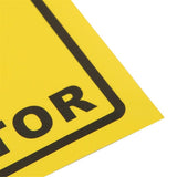 Maxbell 10 Pcs Security Surveillance Warning Sign Decals Stickers for CCTV Camera 24 hours Monitor Alert - Aladdin Shoppers