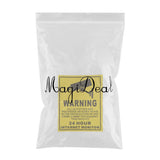 Maxbell 10 Pcs Security Surveillance Warning Sign Decals Stickers for CCTV Camera 24 hours Monitor Alert - Aladdin Shoppers