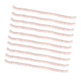 Maxbell 10 Piece DIY Doll False Eyelashes Strips For BJD Dolls Makeup 10mm Brown - Aladdin Shoppers