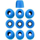 Maxbell 10 Pieces Noise Reduction Memory Foam Earbud Tips 4.9mm Medium Blue - Aladdin Shoppers