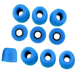 Maxbell 10 Pieces Noise Reduction Memory Foam Earbud Tips 4.9mm Medium Blue - Aladdin Shoppers