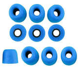Maxbell 10 Pieces Noise Reduction Memory Foam Earbud Tips 4.9mm Medium Blue - Aladdin Shoppers