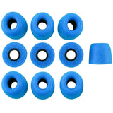Maxbell 10 Pieces Noise Reduction Memory Foam Earbud Tips 4.9mm Medium Blue - Aladdin Shoppers