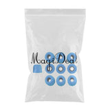 Maxbell 10 Pieces Noise Reduction Memory Foam Earbud Tips 4.9mm Medium Blue - Aladdin Shoppers