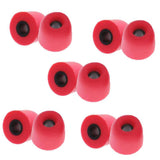Maxbell 10 Pieces Noise Reduction Memory Foam Earbud Tips 4.9mm Medium Red - Aladdin Shoppers