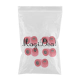 Maxbell 10 Pieces Noise Reduction Memory Foam Earbud Tips 4.9mm Medium Red - Aladdin Shoppers
