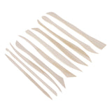 Maxbell 10 Pieces Set Wooden Polymer Clay Dotting Sculpting Tools Crafts Supplies - Aladdin Shoppers