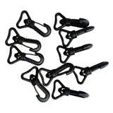 Maxbell 10 Pieces Small Compact Plastic Swivel Snap Hook Clip for 25mm Scuba Diving Webbing Gear Replacement - Aladdin Shoppers