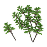 Maxbell 10 Pieces Train Railway Scenery Plastic Model Tree Green Landscape D008 - Aladdin Shoppers