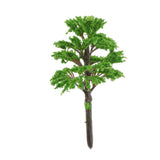 Maxbell 10 Pieces Train Railway Scenery Plastic Model Tree Green Landscape D008 - Aladdin Shoppers