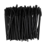 Maxbell 100 Disposable Eyelash Extension Brushes Set, Eye Lash Comb Spiral Mascara Wands Applicators Makeup Kit - Black - Aladdin Shoppers
