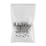 Maxbell 100 Mixed Size Barrel Swivels Connector Coarse Carp Sea Fishing Hook Tackle - Aladdin Shoppers