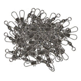 Maxbell 100 Mixed Size Barrel Swivels Connector Coarse Carp Sea Fishing Hook Tackle - Aladdin Shoppers