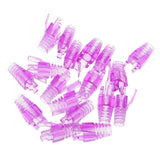 Maxbell 100-Pack CAT5E CAT6 RJ45 Ethernet Network Cable Strain Relief Boots Purple - Aladdin Shoppers