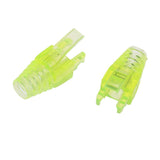 Maxbell 100-Pack CAT5E CAT6 RJ45 Ethernet Network Cable Strain Relief Boots Yellow - Aladdin Shoppers