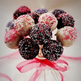 Maxbell 100 Paper Lollipop Sticks Chocolate Supplies Cake Pops Decor 10cm / 3.94'' - Aladdin Shoppers